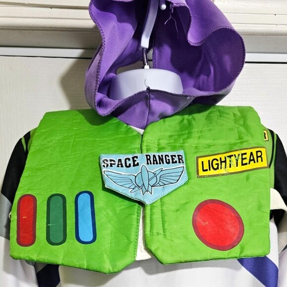 Buzz Lightyear Costume Jet Pack Wings Kids 4-6X Disney Pixar Toy Story Halloween - Picture 5 of 10